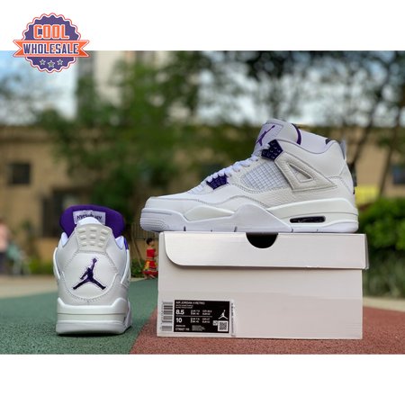 Air Jordan 4 Retro 'Purple Metallic' Unisex
