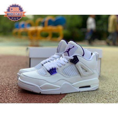 Air Jordan 4 Retro 'Purple Metallic' Unisex