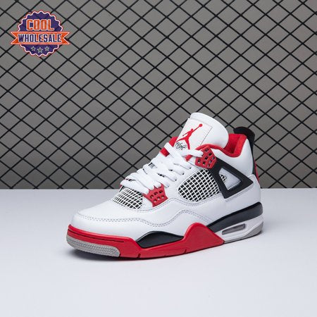 Jordan 4 Retro Fire Red (22) DC777-16 Unisex