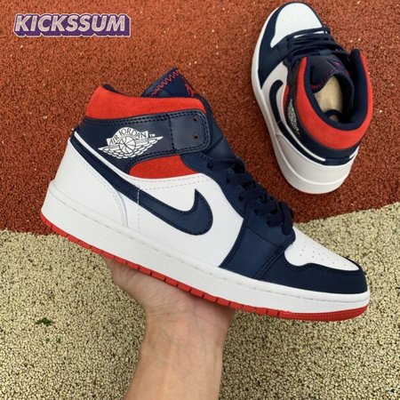 Jordan 1 Mid SE USA Unisex