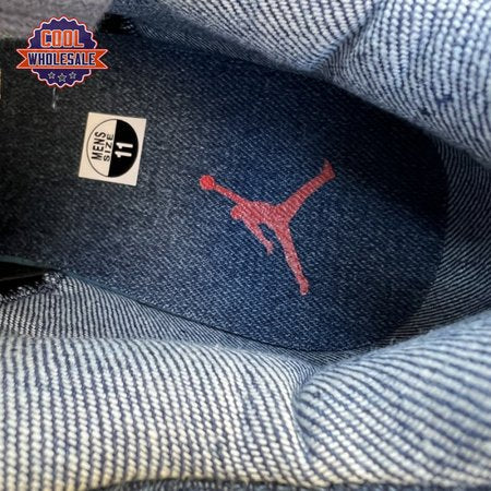 Jordan 4 Retro Levi's Denim Men's