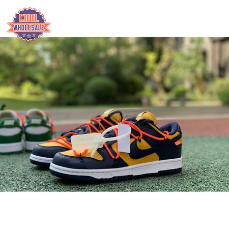 Off-White x Dunk Low 'University Gold' Unisex