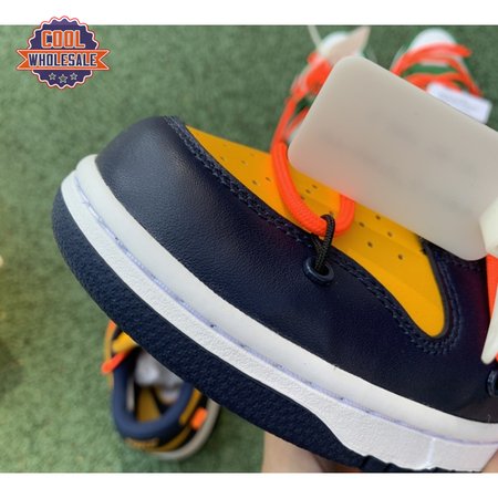 Off-White x Dunk Low 'University Gold' Unisex