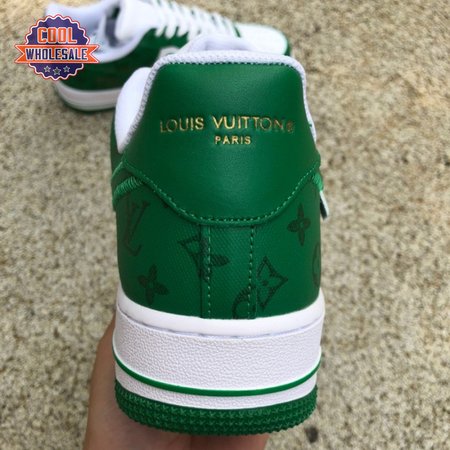 Nike Air Force 1 Low By Virgil Abloh White Green Men's