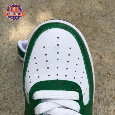 Nike Air Force 1 Low By Virgil Abloh White Green Men's