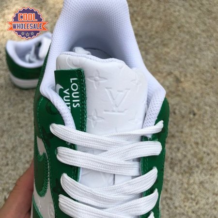 Nike Air Force 1 Low By Virgil Abloh White Green Men's