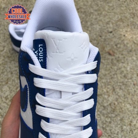 Nike Air Force 1 Low By Virgil Abloh White Royal Men's