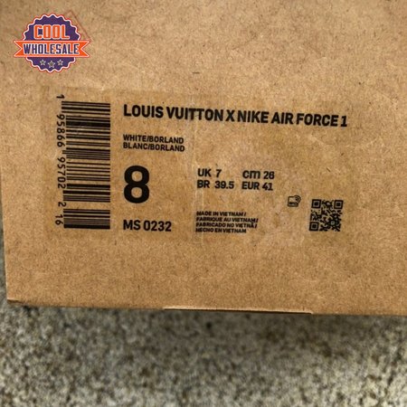 Nike Air Force 1 Low By Virgil Abloh White Royal Men's