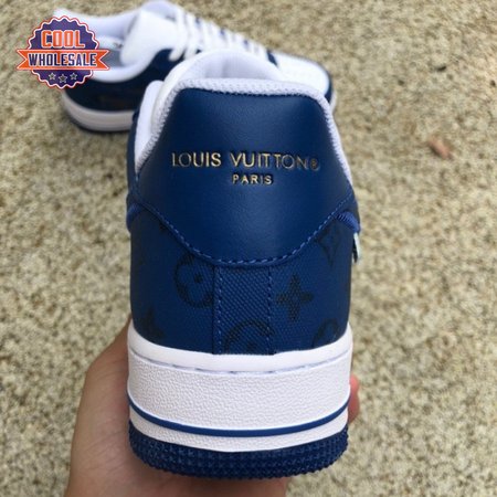 Nike Air Force 1 Low By Virgil Abloh White Royal Men's