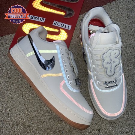 Travis Scott x Air Force 1 'Sail' Unisex