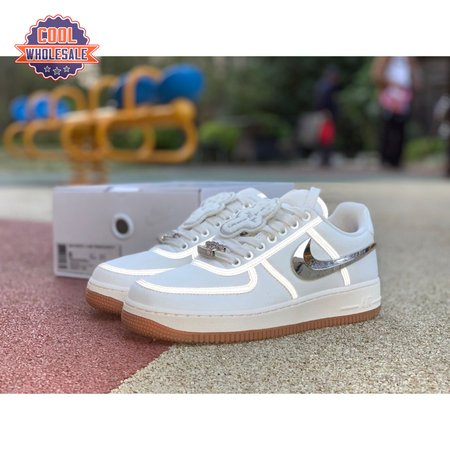 Travis Scott x Air Force 1 'Sail' Unisex
