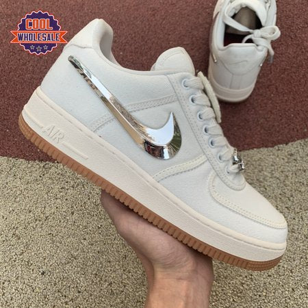 Travis Scott x Air Force 1 'Sail' Unisex