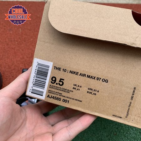 Off-White x Air Max 97 'Black' Unisex