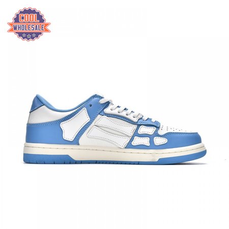 AMIRI Skel Top Low Whtie Blue 4-46