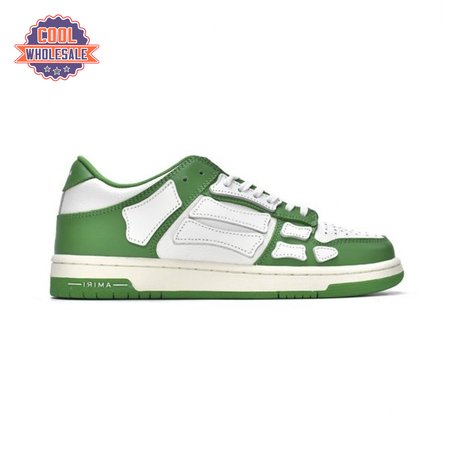 AMIRI Skel Top Low Whtie Green 4-46