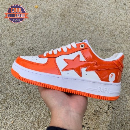 A Bathing Ape Bape SK8 Sta orange 36-45