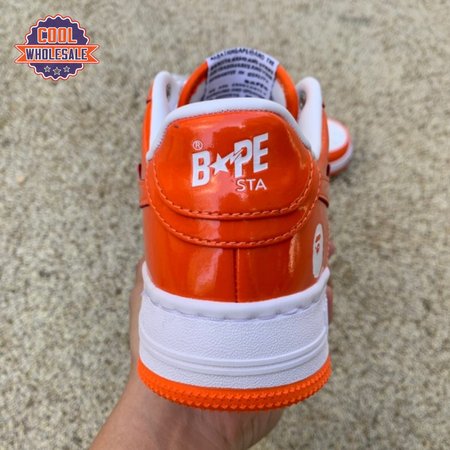 A Bathing Ape Bape SK8 Sta orange 36-45