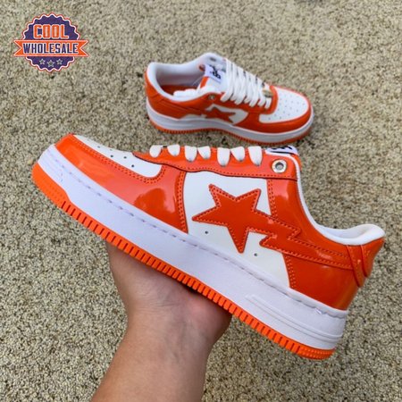 A Bathing Ape Bape SK8 Sta orange 36-45