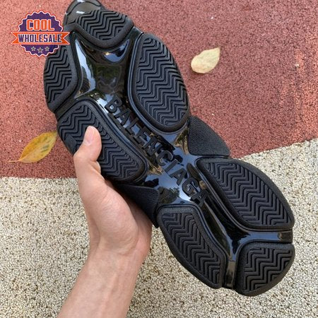 Balenciaga Triple S Logo Black 34-45