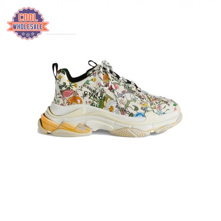 Gucci x Balenciaga The Hacker Project Triple S Flora Print 35-45