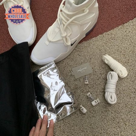 Nike Air Fear Of God 1 Sail Black Men's