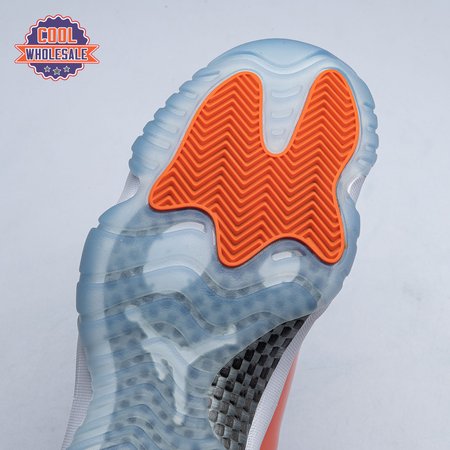 Air Jordan 11 Retro High 72-1 White Orange Men's