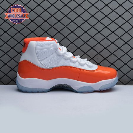 Air Jordan 11 Retro High 72-1 White Orange Men's