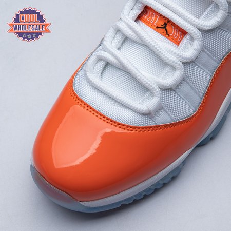 Air Jordan 11 Retro High 72-1 White Orange Men's