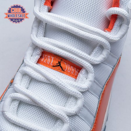 Air Jordan 11 Retro High 72-1 White Orange Men's