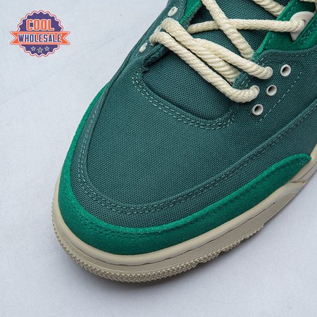 Air Jordan 3 Retro Bicoastal Black Malachite Fossil FZ7974-3 Unisex