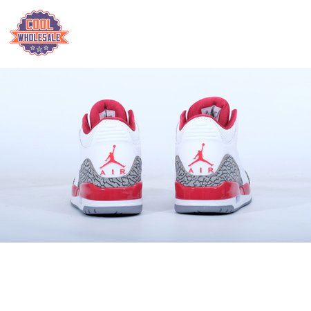 Air Jordan 3 Retro Cardinal Red Men's