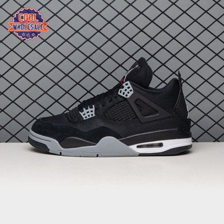 Air Jordan 4 Retro SE Black Canvas DH7138-6 Men's