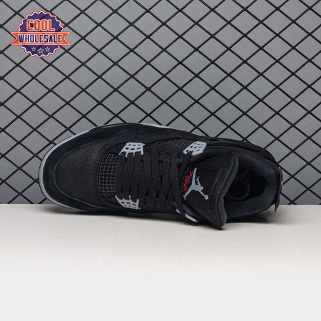Air Jordan 4 Retro SE Black Canvas DH7138-6 Men's
