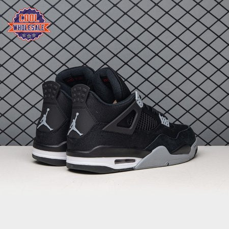 Air Jordan 4 Retro SE Black Canvas DH7138-6 Men's