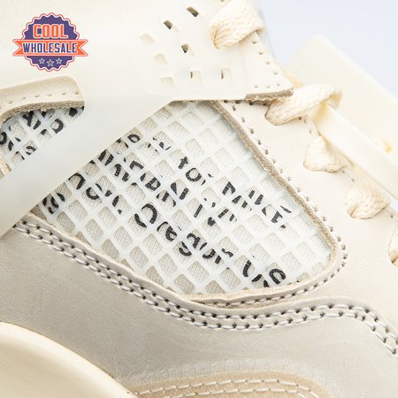 Air Jordan 4 RERO x Off-White AJ4 OW Sail Unisex