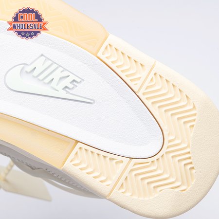 Air Jordan 4 RERO x Off-White AJ4 OW Sail Unisex