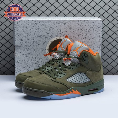 Air Jordan 5 Olive 224 Men's