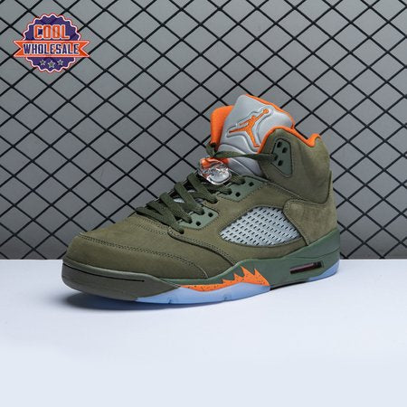Air Jordan 5 Olive 224 Men's