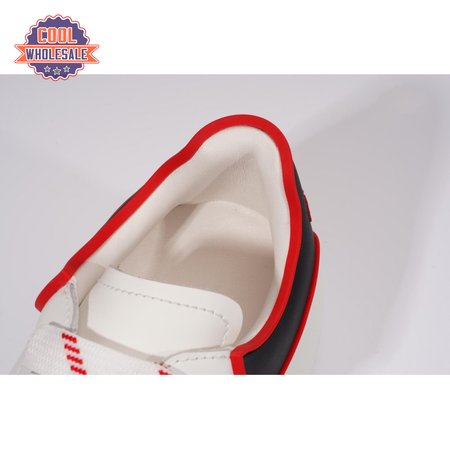 Alexander McQueen Oversized White Black Red Outline SIZE: 35-45