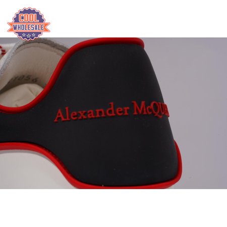 Alexander McQueen Oversized White Black Red Outline SIZE: 35-45