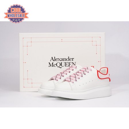 Alexander McQueen Oversized White Pink SIZE: 35-45