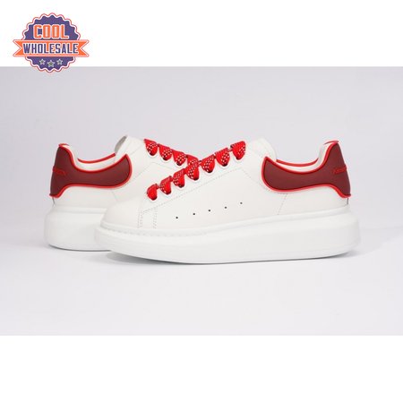 Alexander McQueen Oversized white Red SIZE: 35-45