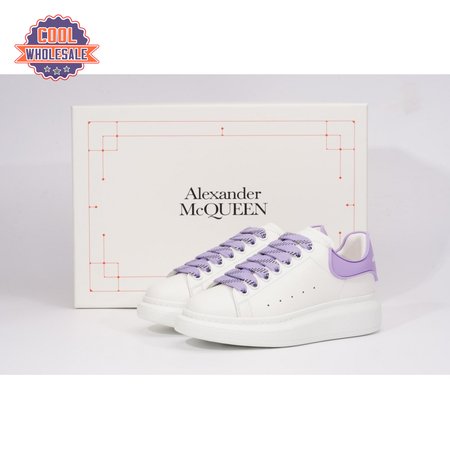 Alexander McQueen Oversized white purple SIZE: 35-45