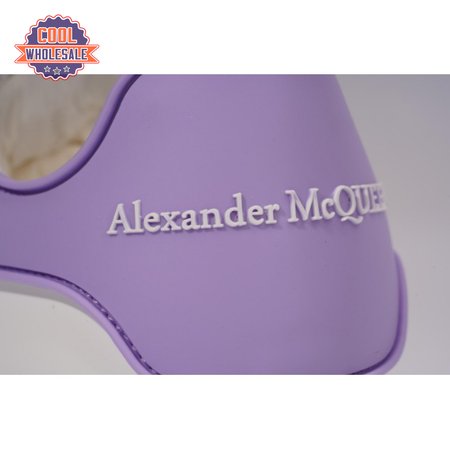 Alexander McQueen Oversized white purple SIZE: 35-45