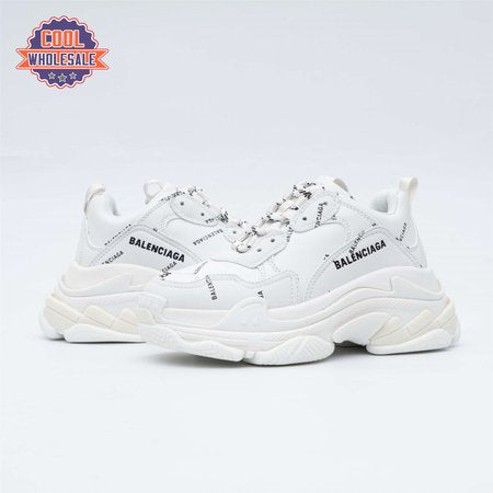 Balenciaga Triple S Allover Logo White (W) SIZE: 35-45