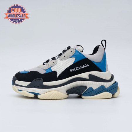 Balenciaga Triple S Black Blue 35-45
