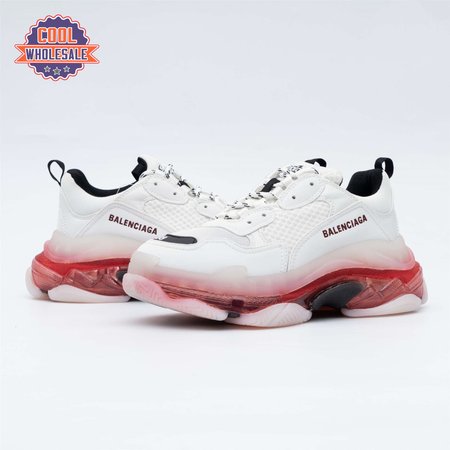 Balenciaga Triple S White Red (W) 35-45