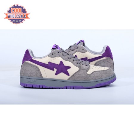 Bape Sk8 Sta Grey Purple 4-45