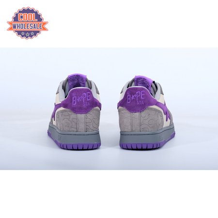 Bape Sk8 Sta Grey Purple 4-45