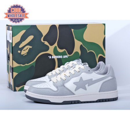 Bape Sk8 Sta Grey White 4-45